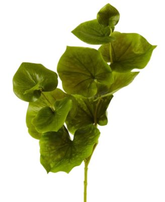 29-In. Lotus Artificial Leaf, Set of 12