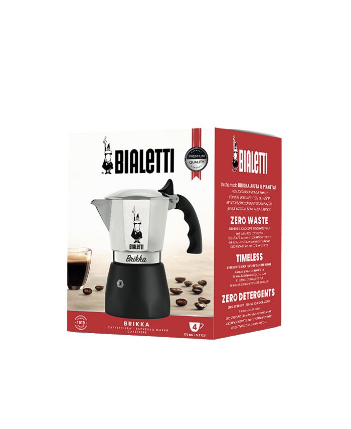 Bialetti Brikka 7 OZ 4 Cups Coffeemaker Macy's