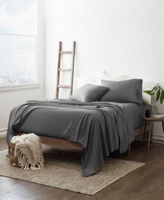 Expressed In Embossed Striped 4-Pc. Sheet Set, California King