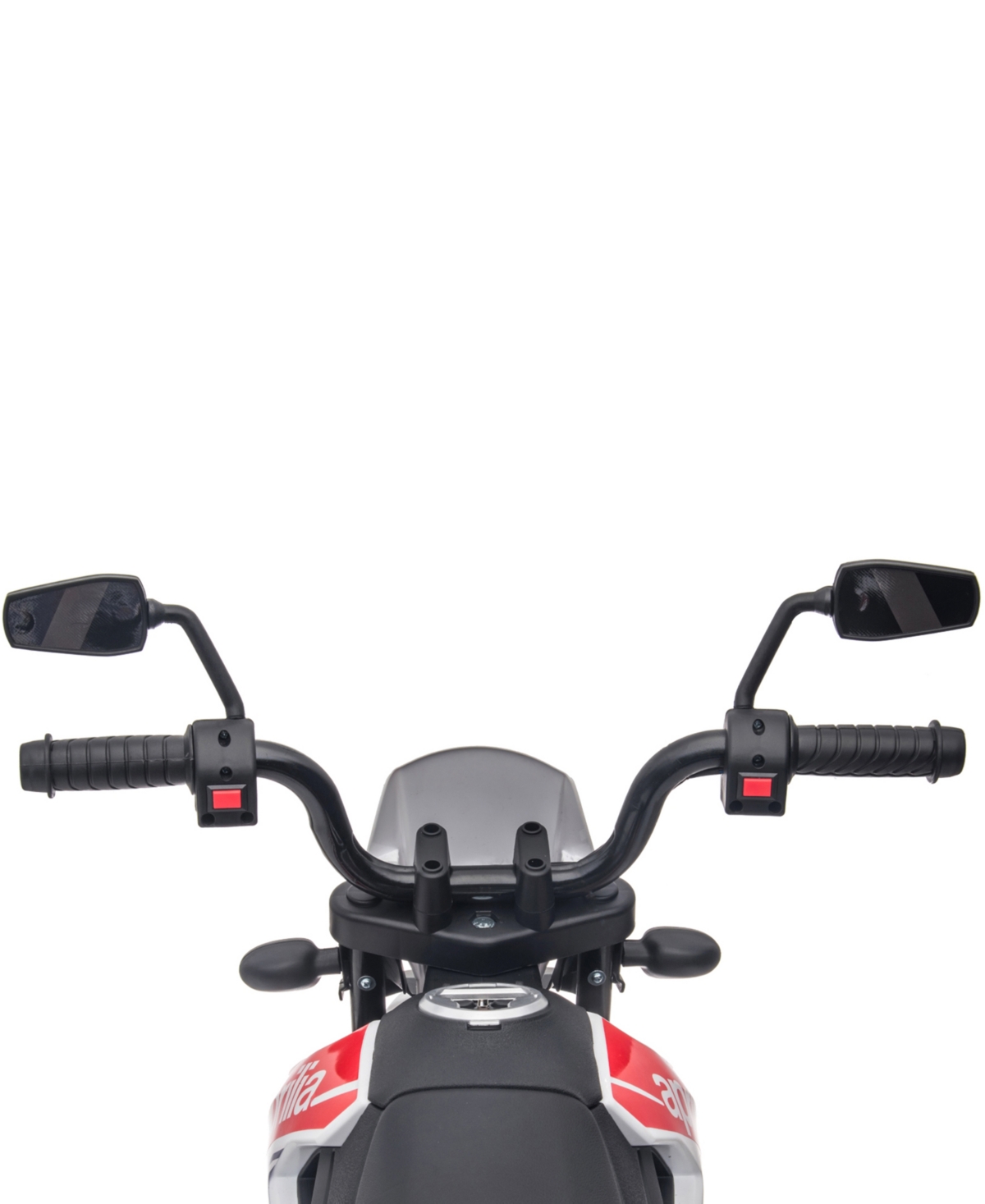 Shop Freddo 12v Aprilia Motorcycle 1 Seater Ride On For Kids In White