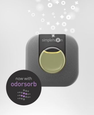 55 Liter Rectangular Kitchen Trash Can with Liner Pocket