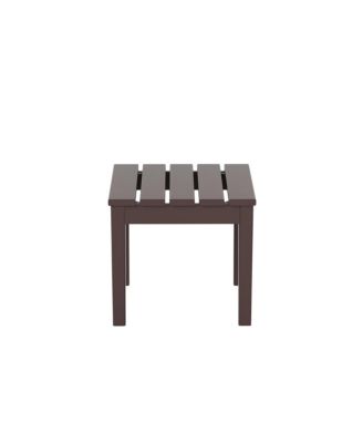 Outdoor Patio Modern Adirondack Side Table