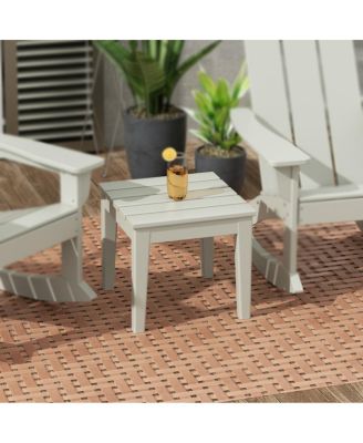 Outdoor Patio Modern Adirondack Side Table