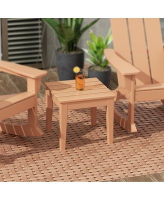 Outdoor Patio Modern Adirondack Side Table