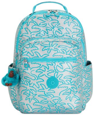 Kipling turquoise backpack hotsell