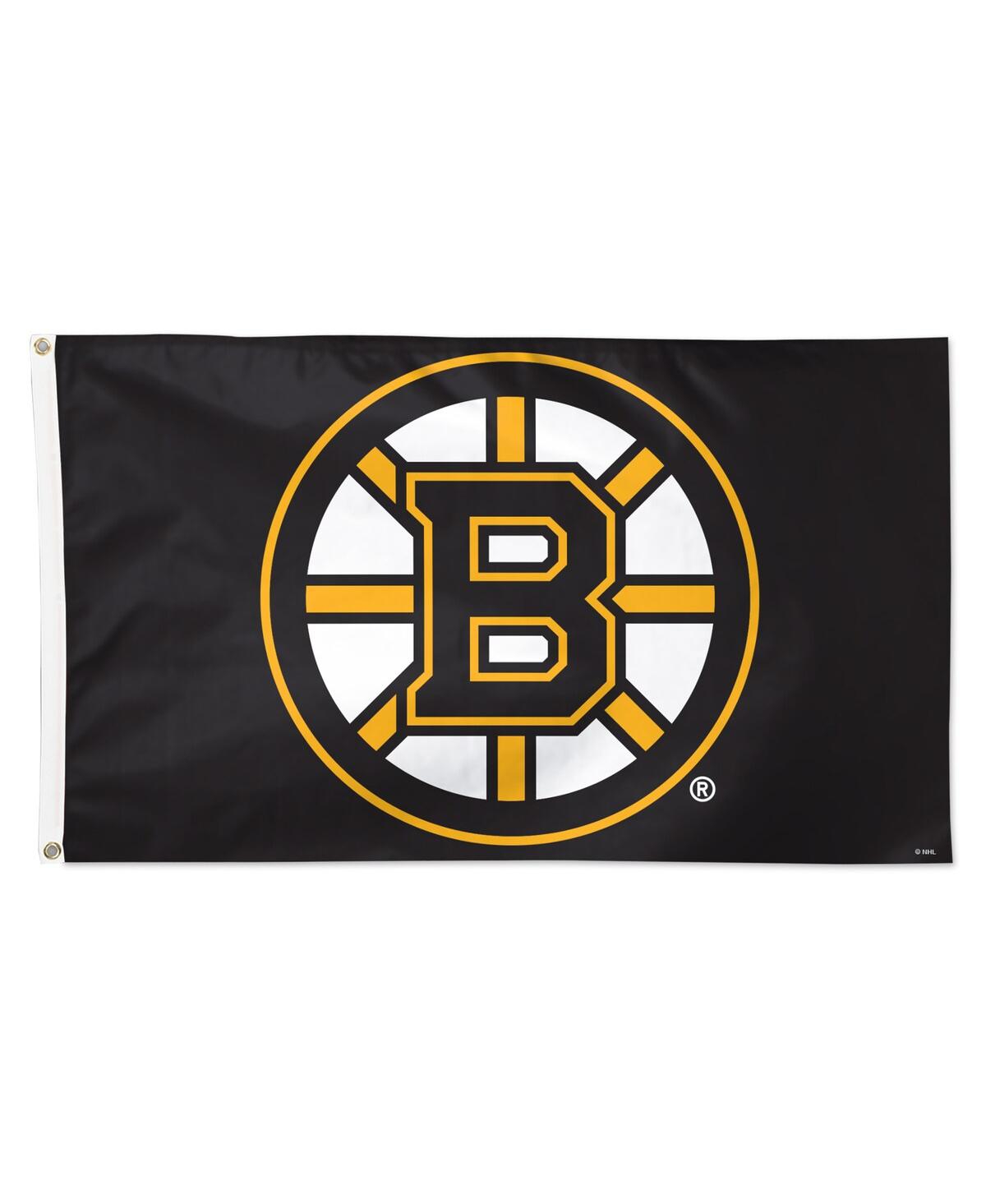 Boston Bruins 3' x 5' Primary Logo Single-Sided Flag - Black, Gold