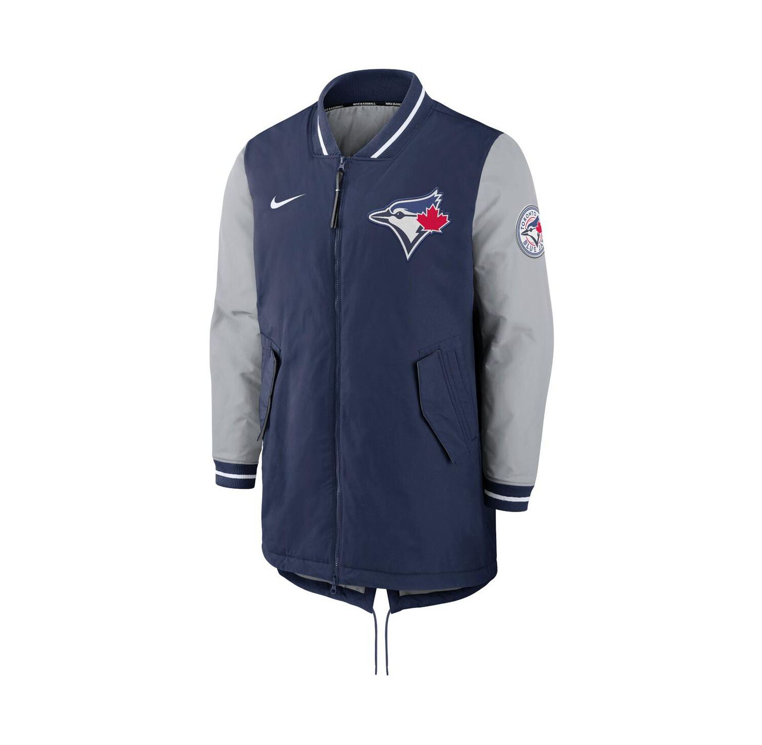Men's Navy Toronto Blue Jays Dugout Performance Full-Zip Jacket