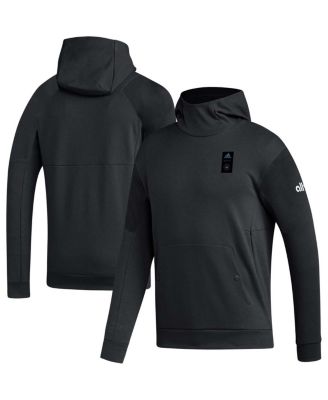 Men's Black Charlotte FC 2023 Player Travel Pullover Hoodie