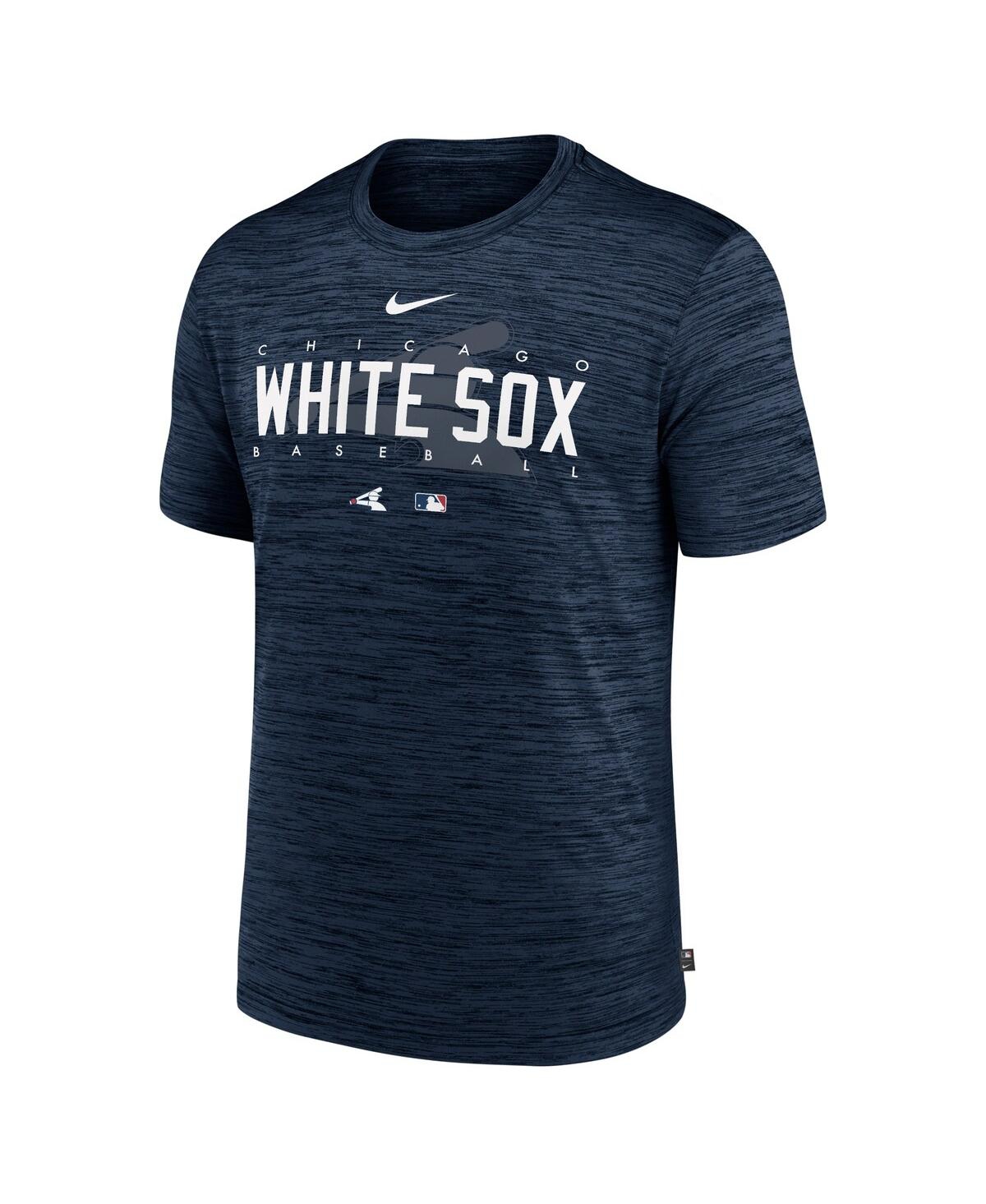 Men's NikeChicago White Sox Authentic Collection Velocity Performance Practice T-shirt - Navy