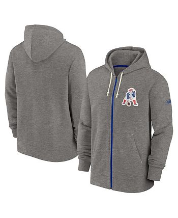 Mens patriots zip up top hoodie