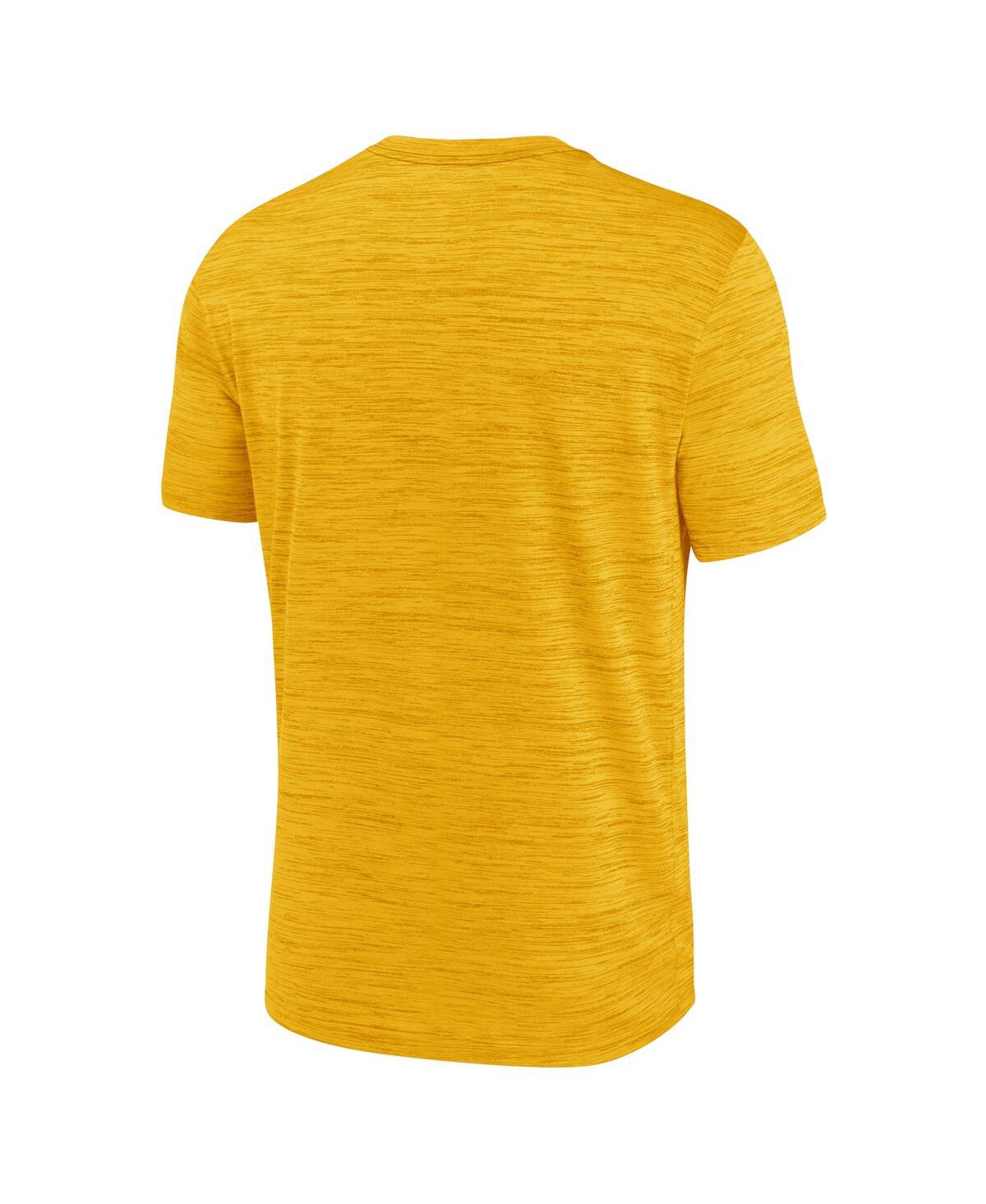 Nike Men's Gold Pittsburgh Pirates Authentic Collection Velocity  Performance Practice T-shirt