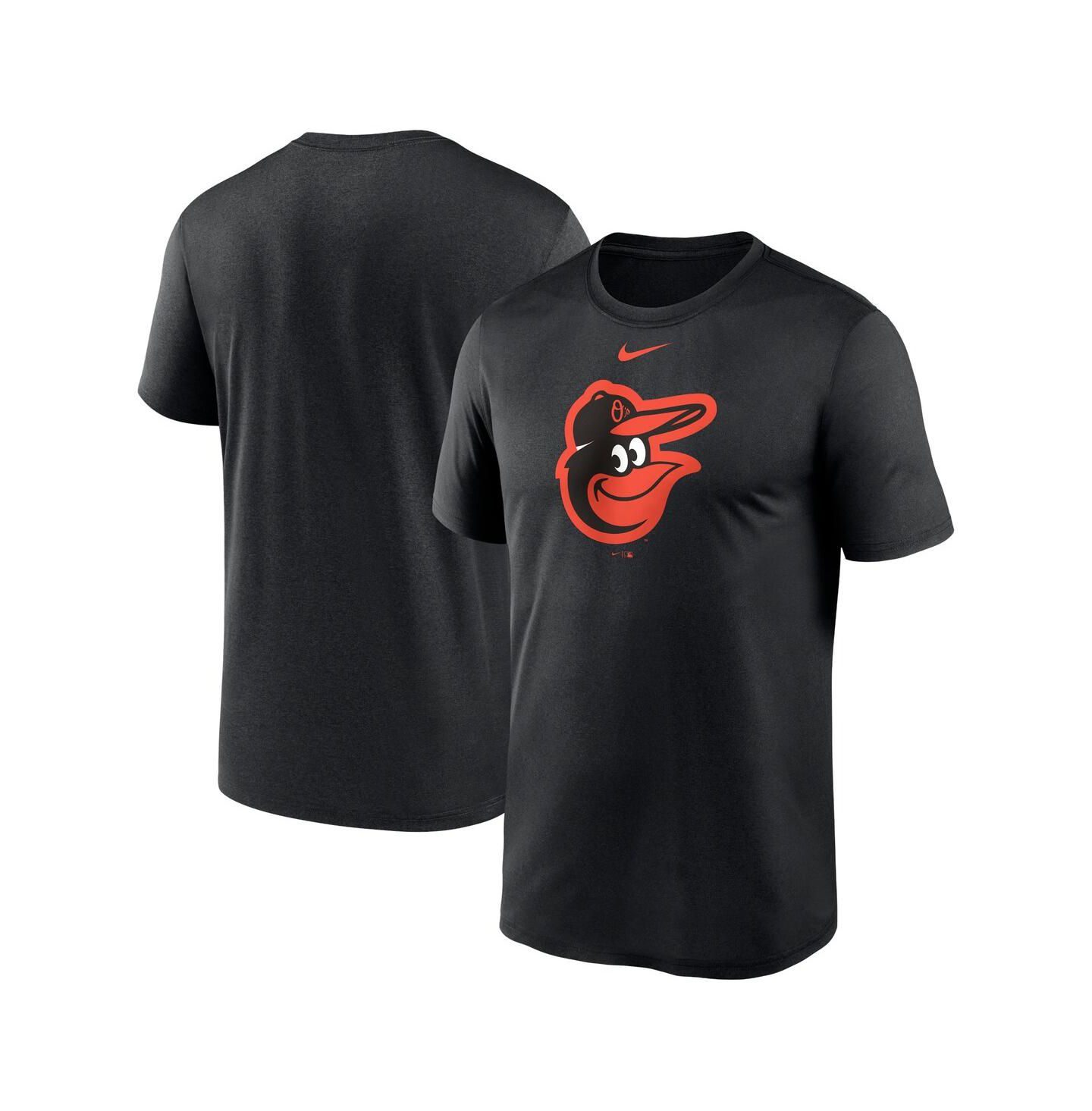 Мужская футболка Nike Black Baltimore Orioles New Legend Logo — фото 2