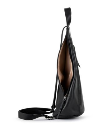 Women's Geo Sling Leather Backpack