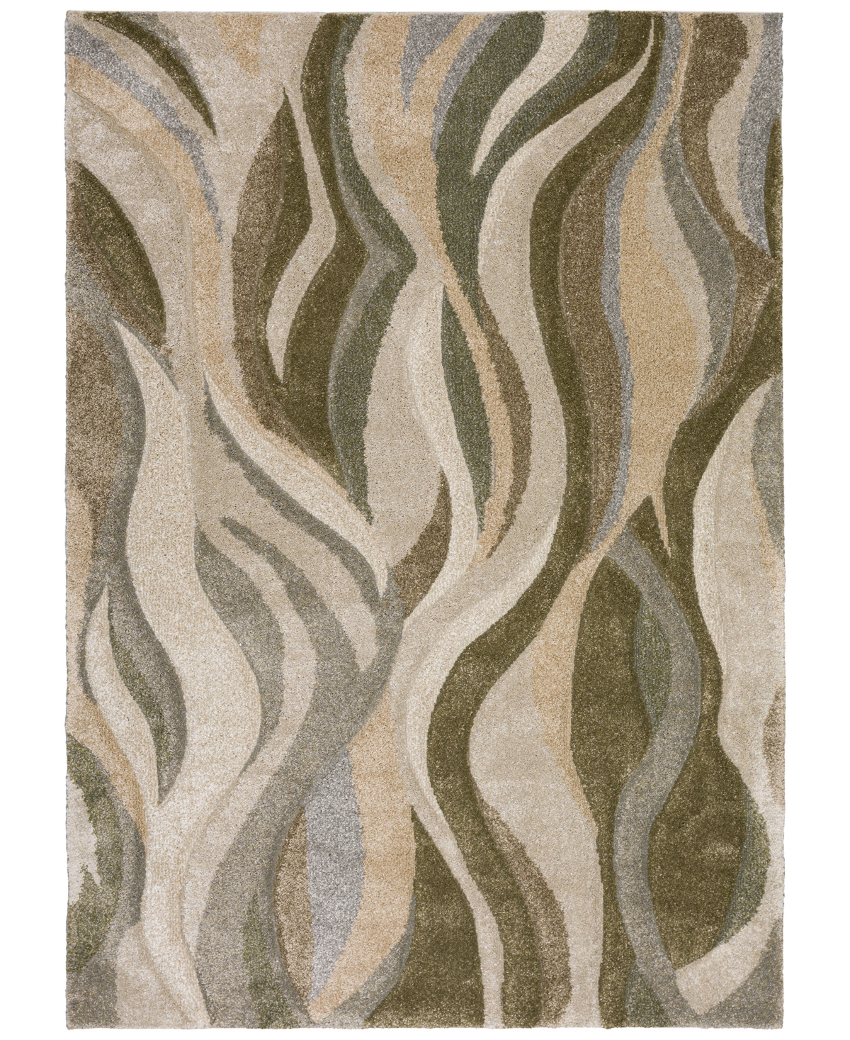 D Style Carmona Co5 3'1" X 5' Area Rug In Moss