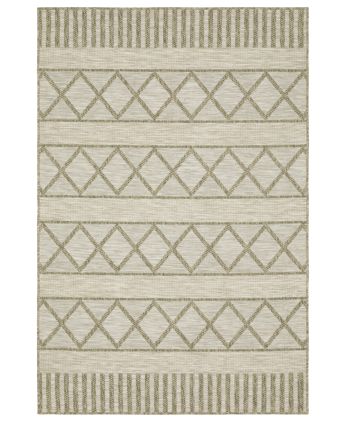 Jhb Design Cayman CYM11A 6'7in x 9'2in Area Rug - Beige