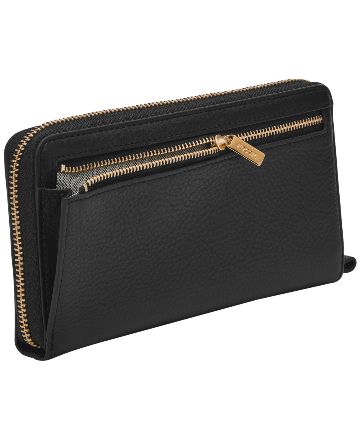 Liza zip around clutch top