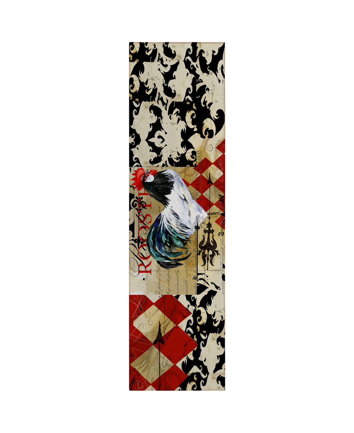 D Style Kendall Kitchen Ke3 2'3" X 7'6" Runner Area Rug In Khaki