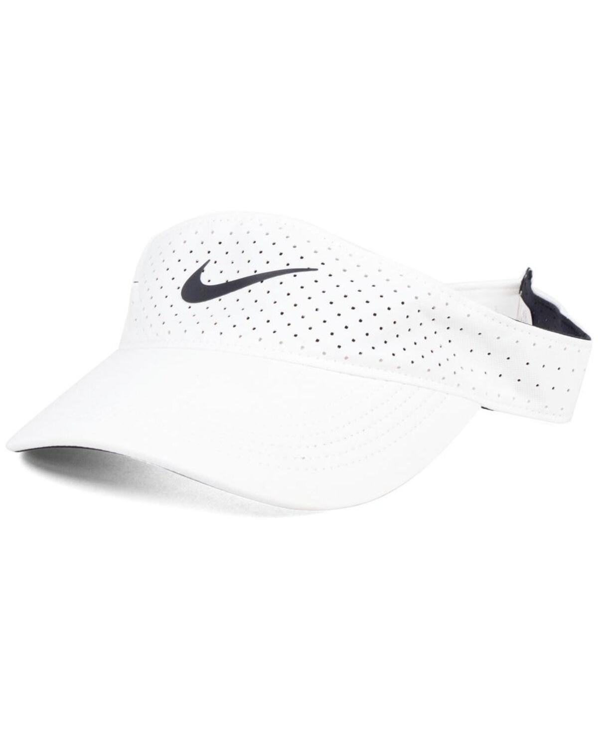 Nike Men's  White Performance Adjustable Visor