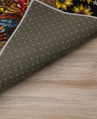 Kendall Kitchen Washable KE2 3' x 5' Area Rug