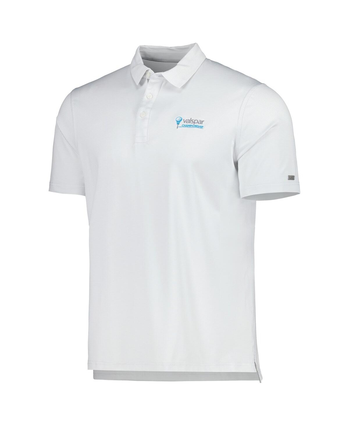 Shop Nike Men's  White 2023 Valspar Championship Stripe Performance Polo Shirt