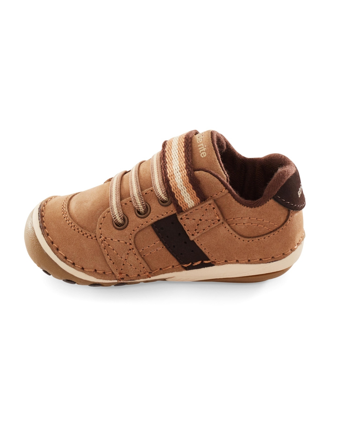 Stride Rite Big Boys SRTech Soft Motion Artie Leather Sneakers