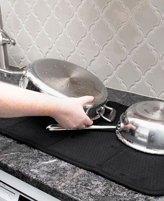 All-Clad Dish Drying Mat ,Pewter