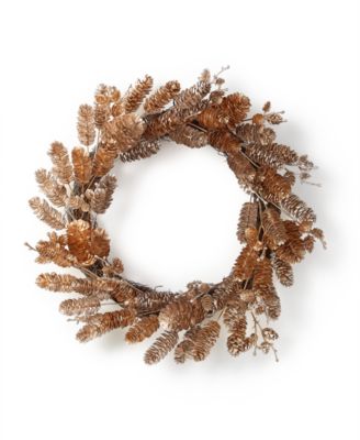 Holiday Lane - Frosted Pine and Berry Wreath