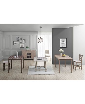 Max Meadows Laminate Counter Height Dining 5 Pc Set Table 4 Chairs