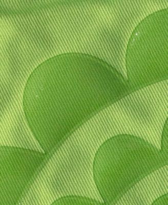 Medallion Print Silicone and Cotton Twill Pot Holder, Set of 2