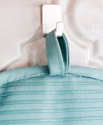 Ribbed Silicone Cotton Twill Pot Holder, Set of 2