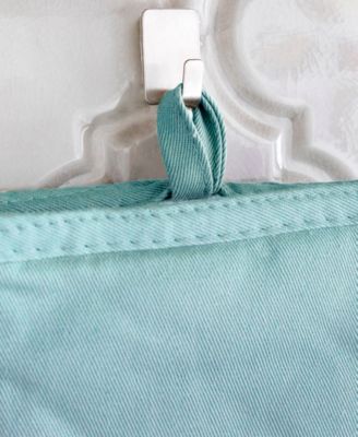 Ribbed Silicone Cotton Twill Oven Mitt, Set of 2