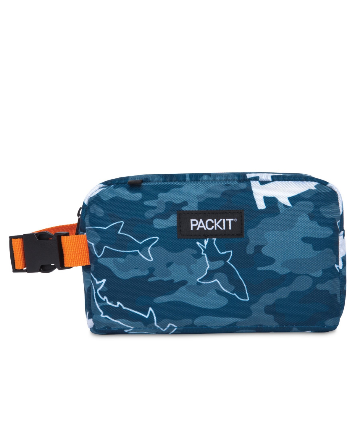 Pack It Freezable Snack Box In Camo Sharks
