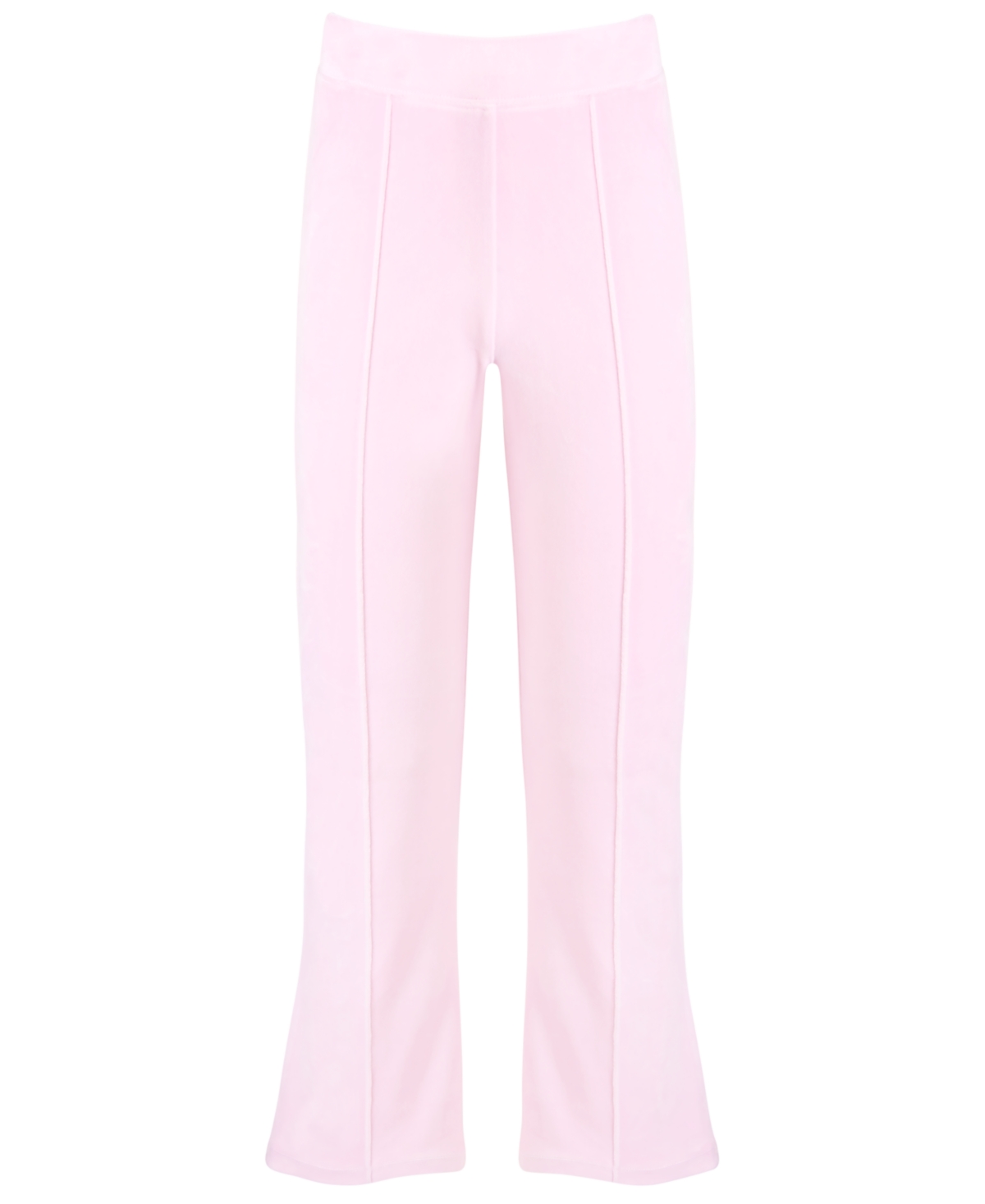 Id Ideology Kids' Big Girls Core Velour Sweatpants, Created For Macy's In Pink Lavender