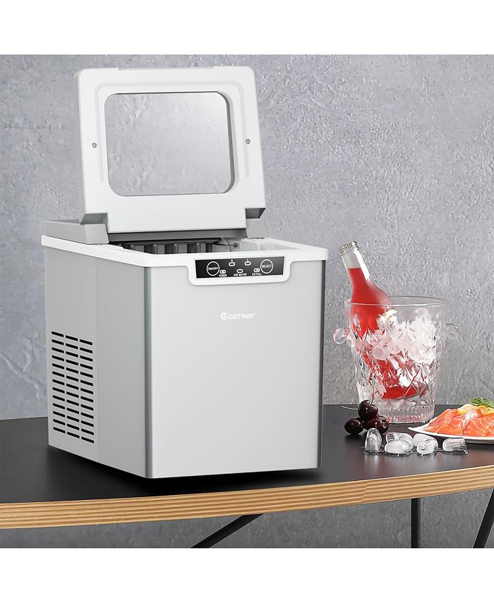 Costway Ice Maker Machine Countertop 26Lbs/24H Portable Macy's