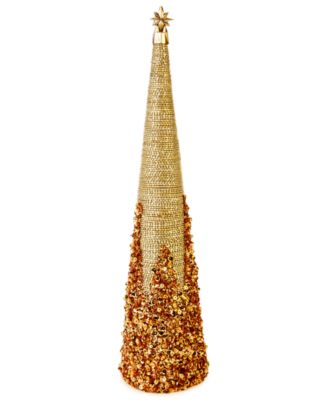 Holiday Lane - Patina Beaded Tree Decor