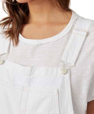 Women's Ziggy Cotton Adjustable-Straps Shortalls