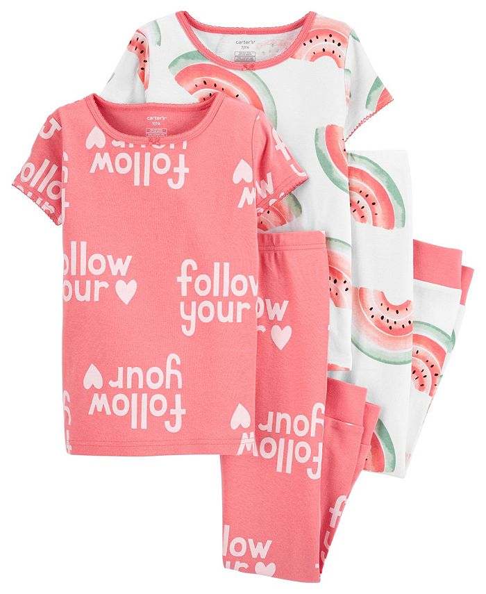 Carter's 4 piece 2025 pajamas
