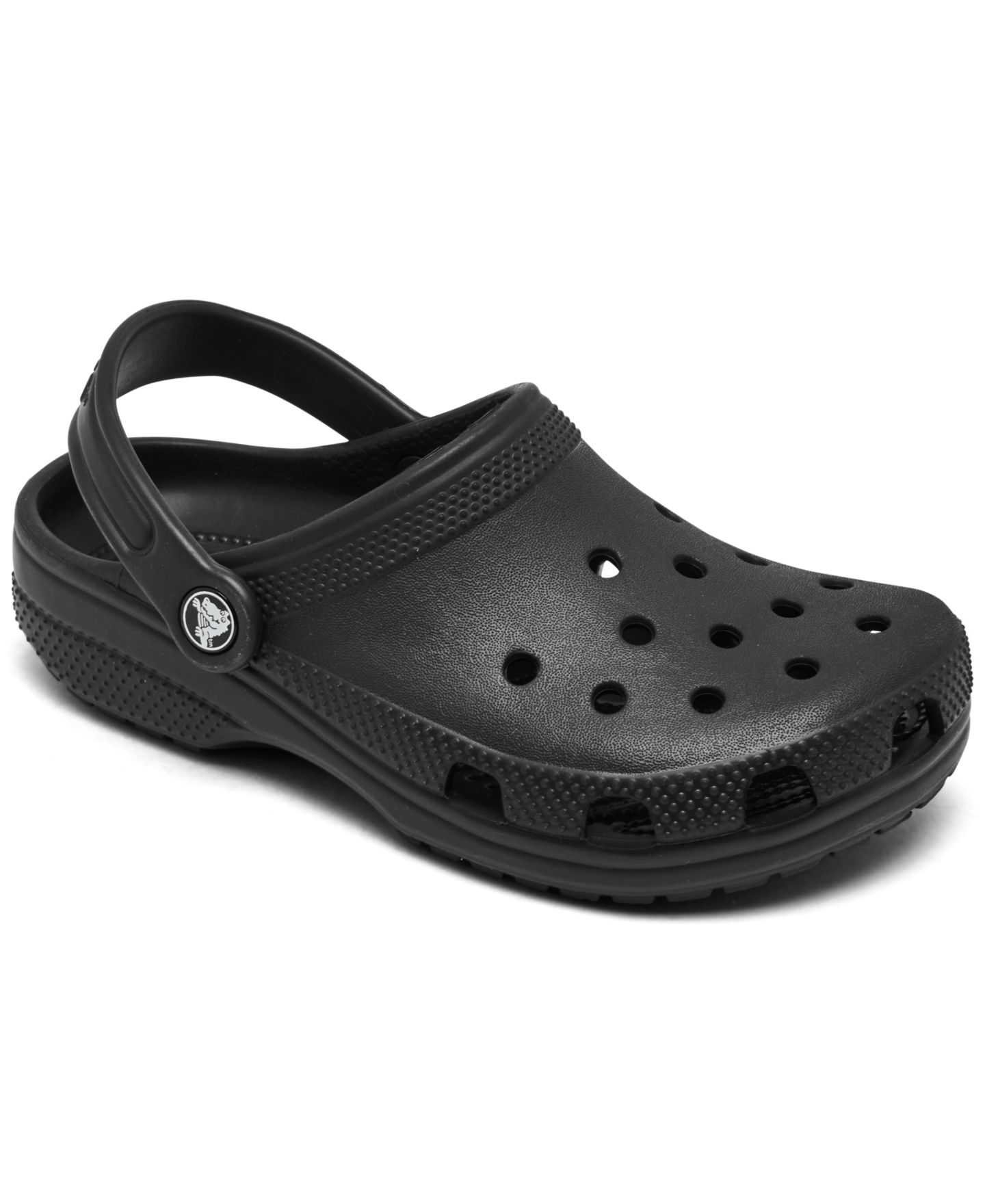 Сабо Crocs Classic Clogs from Finish Line для мальчиков, цвет: Чёрный — фото 1
