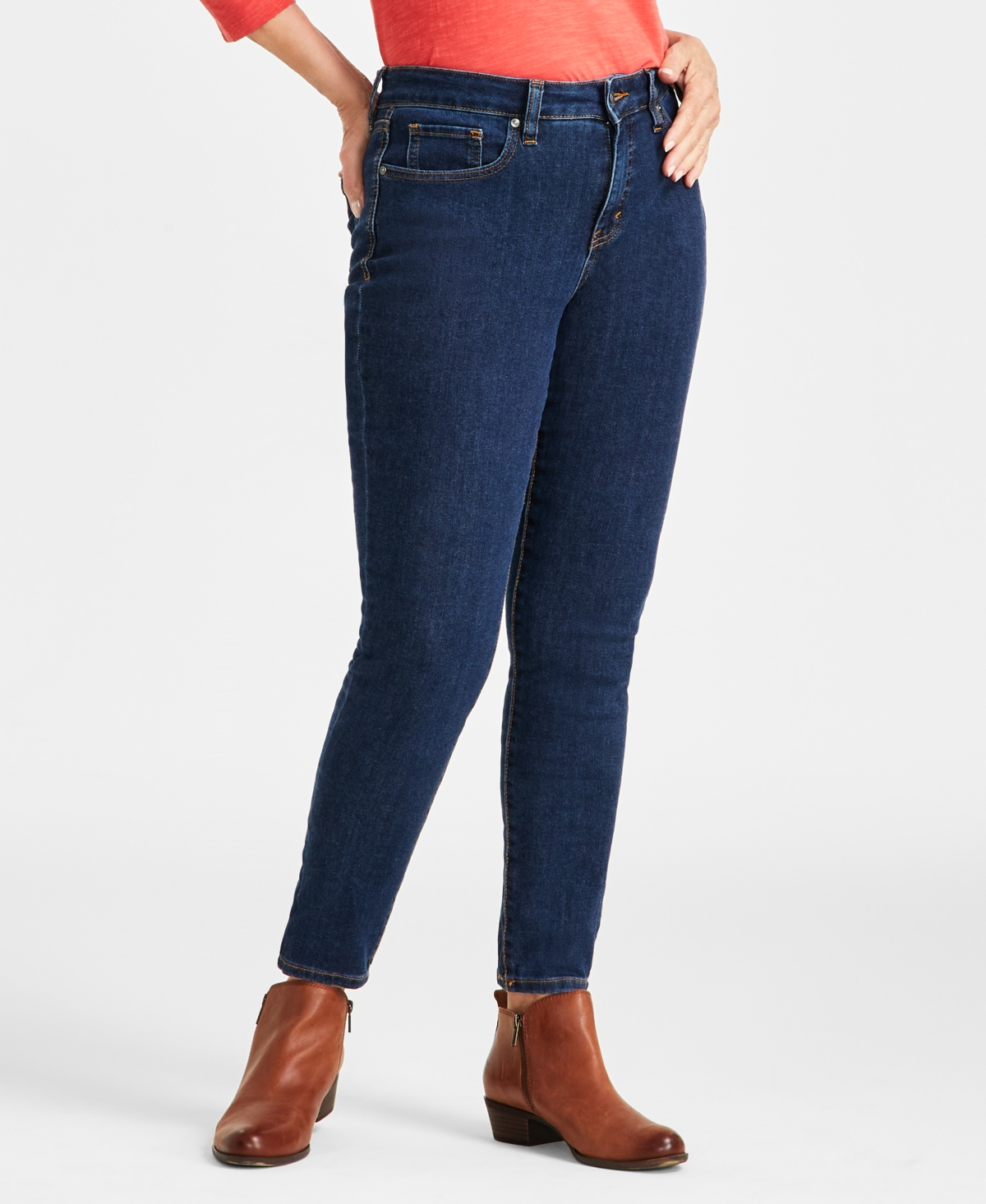 macy's style and co plus size jeans
