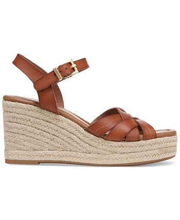 Style & Co Cerres Ankle-Strap Espadrille Wedge Sandals, Created for ...