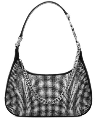 Michael Kors Piper Studded Small Leather Pouchette - Macy's