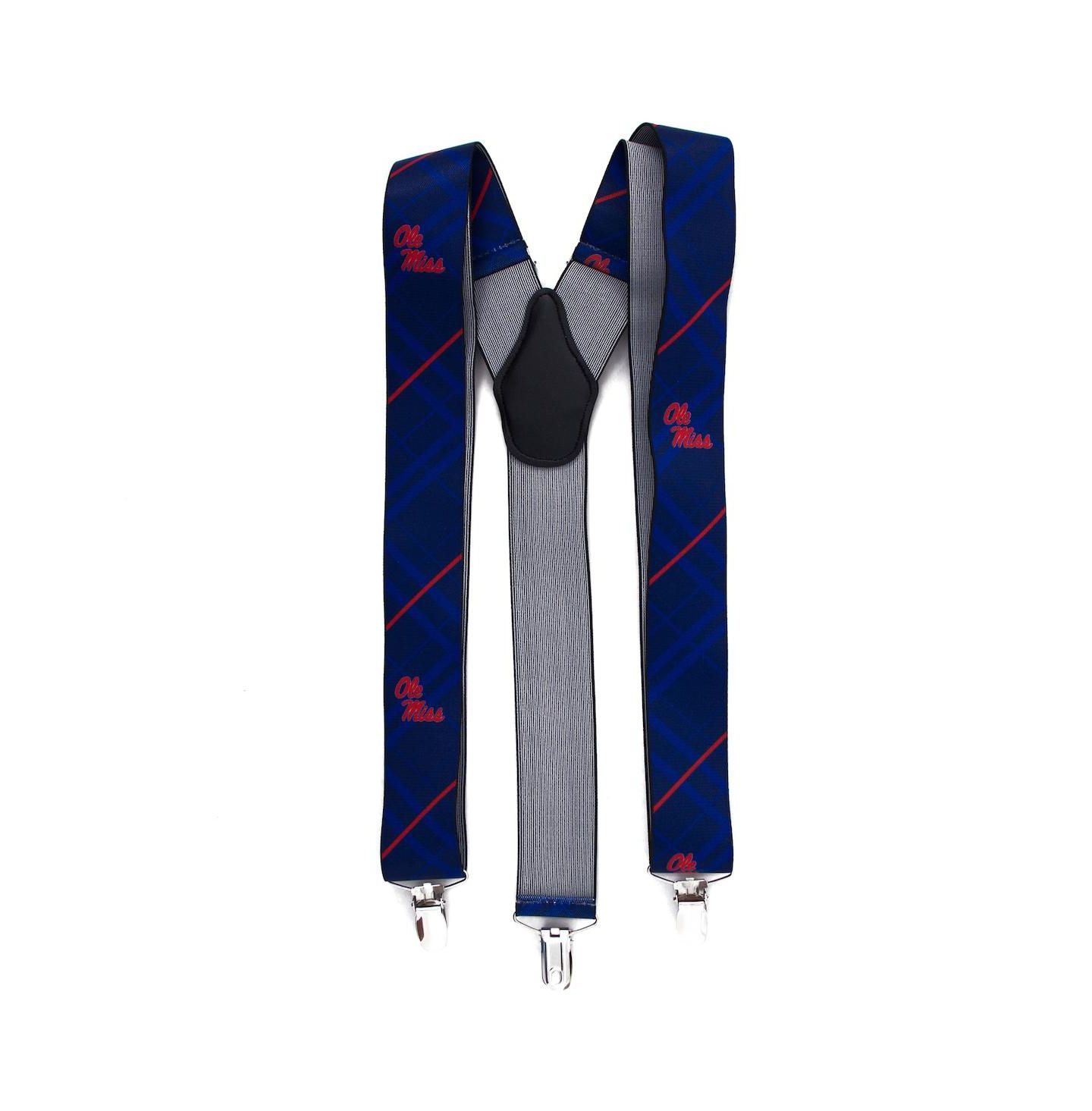 Мужские подтяжки Eagles Wings Blue Ole Miss Rebels Suspenders — фото 1