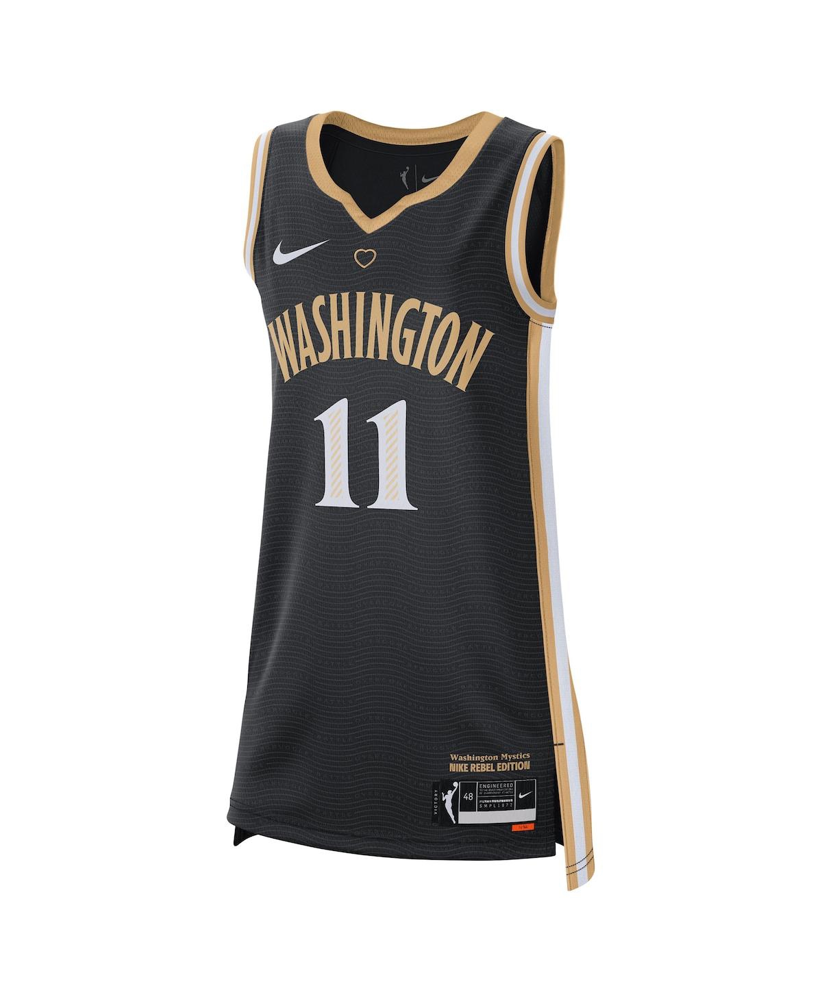 Women's Nike Elena Delle DonneWashington Mystics Rebel Edition Jersey - Black