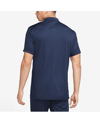 Nike navy on sale blue polo shirt
