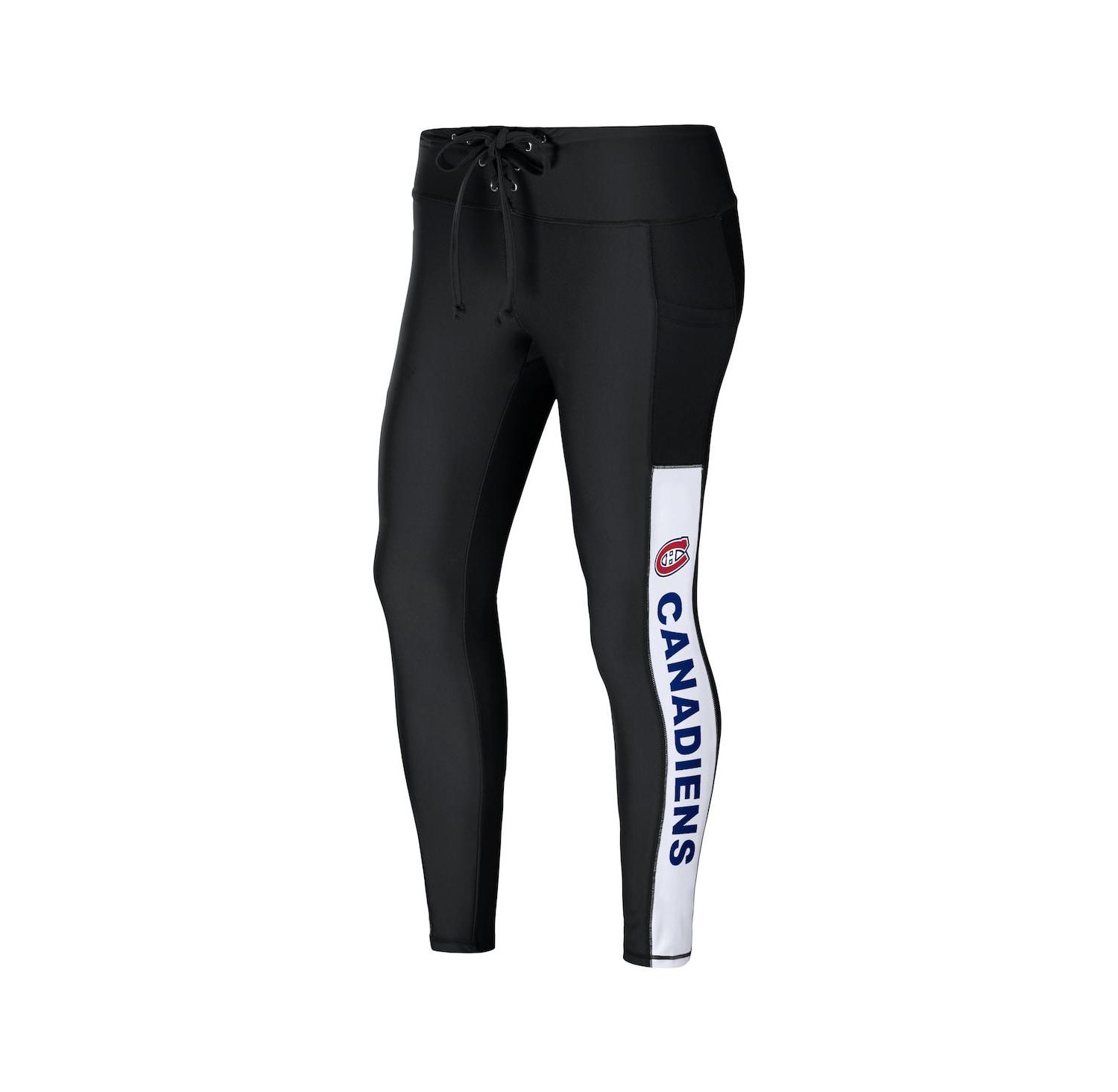 Women's Black Montreal Canadiens Leggings