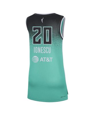 Women's Sabrina Ionescu Mint New York Liberty Rebel Edition Jersey