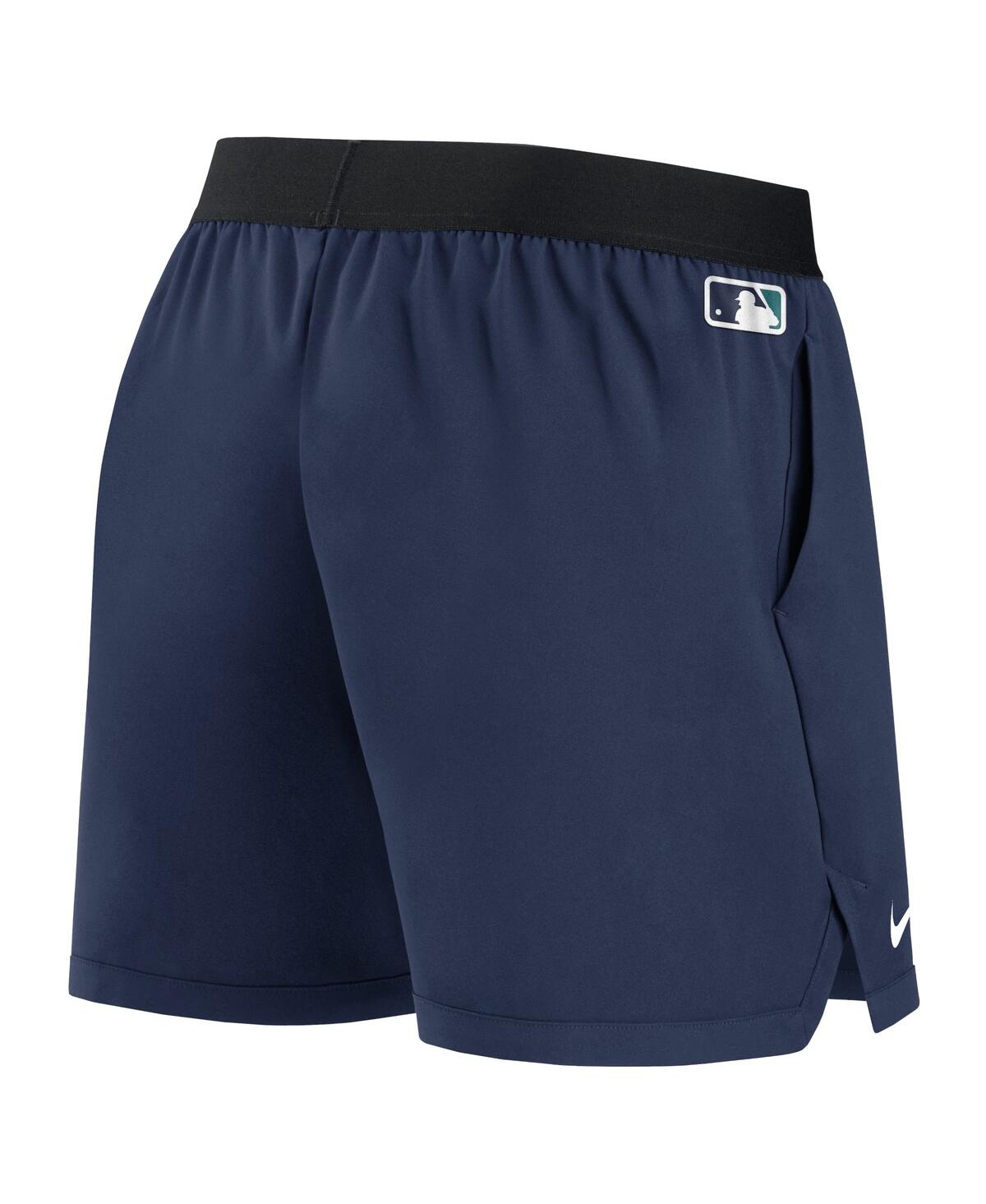 Nike Women's  Navy Seattle Mariners Authentic Collection Team Performance Shorts In Navy