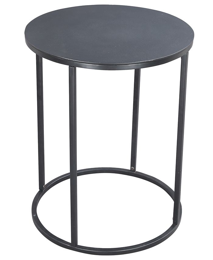 Furniture Declan Round Side Table Macy's