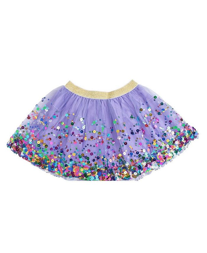 Sweet Wink Little and Big Girls Lavender Confetti Tutu Skirts - Macy's