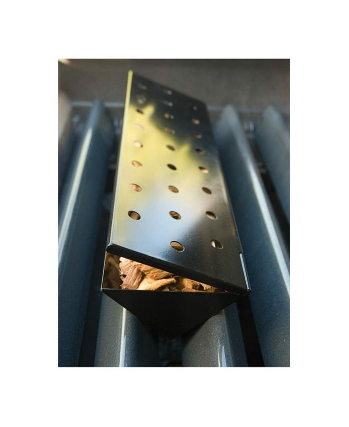 Charcoal Companion (Cc4057) Non Stick V Shape Smoker Box For Gas Grills